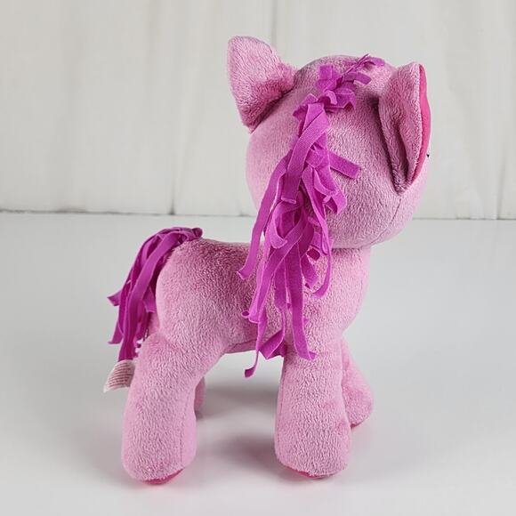 Hasbro 2012 My Little Pony Pinkie Pie 12" Stuffed Animal Pink Plush - Picture 4 of 10